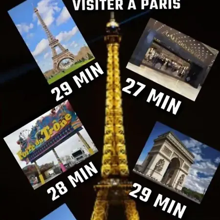 Apartment Cosy Cdg Paris Asterix *